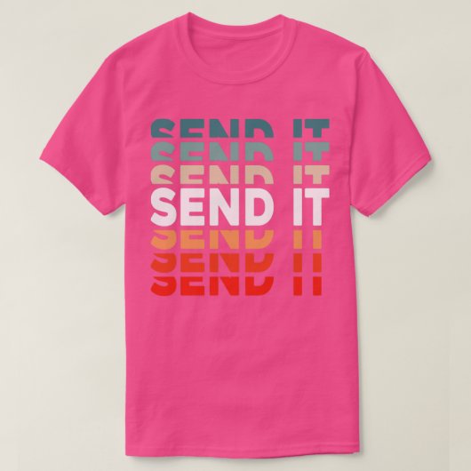 レトロ送信 Tシャツ (デザイン正面)