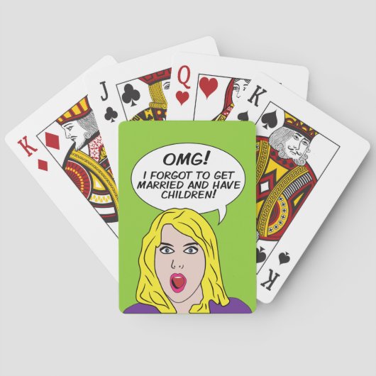 レトロ遊漫画カード トランプ (裏面)