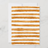 レトロ醜いセーターチキン素朴クリスマスパーティー 招待状 (裏面)