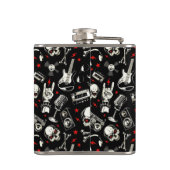 レトロ重金属パターン フラスク (裏面)