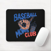 レトロ野球ママ倶楽部 アイスコーヒーシャツ ママ マウスパッド (マウス)