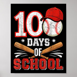 レトロ野球好きボーイズ100日目の学校計画 ポスター