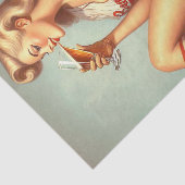 レトロ野球絵画女子 薄葉紙 (詳細)