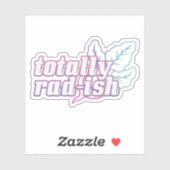 レトロ野菜パン:完全に素晴らしい風 シール (シート)