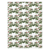 レトロ金ゴールドスワール付きイチゴ植物 テーブルクロス (正面)