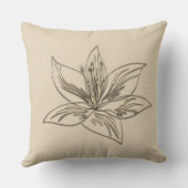 レトロ金ゴールドホリデーヴィベ クッション (裏面)