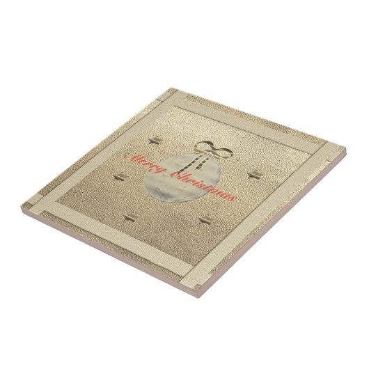 レトロ金ゴールドホリデーヴィベ タイル (側面)