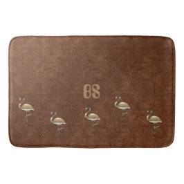 レトロ金ゴールドホリデーヴィベ バスマット