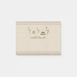 レトロ金ゴールドホリデーヴィベ ポストイット