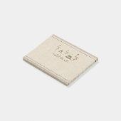 レトロ金ゴールドホリデーヴィベ ポストイット (アングル)