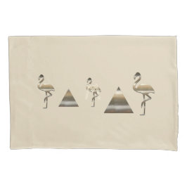 レトロ金ゴールドホリデーヴィベ 枕カバー