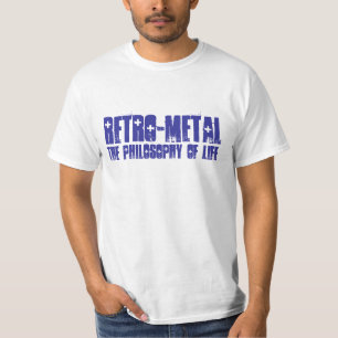 レトロ金属 Tシャツ