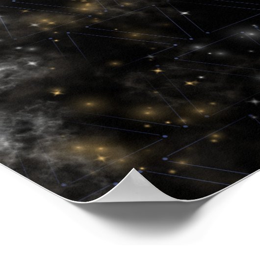 レトロ金星ポスターとの宇宙美術 ポスター (角)