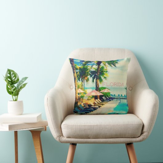 レトロ鍵ウェストフロリダ装飾用クッション クッション (椅子)