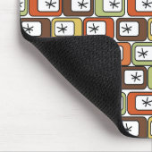 レトロ長方形(スターバスト) マウスパッド (コーナー)