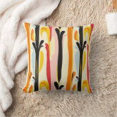 レトロ開花の色 クッション (ブランケット)