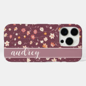 レトロ開花 Case-Mate iPhoneケース (裏面 (横))