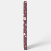 レトロ開花 SAMSUNG GALAXYケース (左側面)