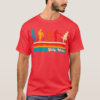 レトロ間抜けウォーク Tシャツ