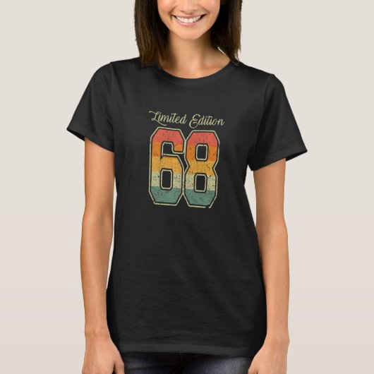 レトロ限定版68ヴィンテージ1968 Tシャツ (正面)
