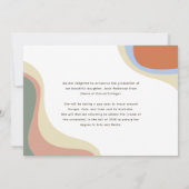 レトロ院写真卒業 案内状 (裏面)