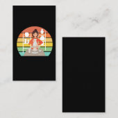 レトロ陶器女窯 名刺 (正面/裏面)