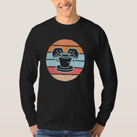 レトロ陶磁窯焼 Tシャツ (正面)