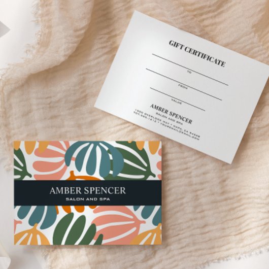 レトロ離れGROOVY BOTANICALギフトガーリーカード