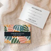 レトロ離れGROOVY BOTANICALギフトガーリーカード