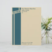 レトロ電気技師 レターヘッド (スタンド正面)