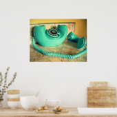 レトロ電話2 ポスター (キッチン)