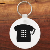 レトロ電話 キーホルダー (正面)