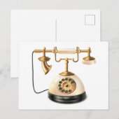 レトロ電話 ポストカード (正面/裏面)