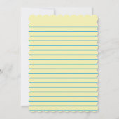 レトロ面白いハロウィンカード (裏面)