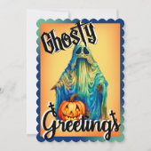 レトロ面白いハロウィンカード (正面)