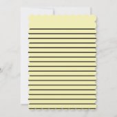 レトロ面白いハロウィンカード サンキューカード (裏面)