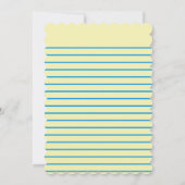 レトロ面白いハロウィンカード サンキューカード (裏面)