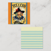 レトロ面白いハロウィンカード ノートカード (正面/裏面)