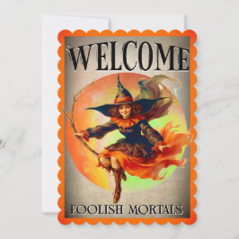 レトロ面白いハロウィンカード ノートカード