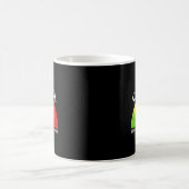レトロ面白コルチゾール低値Vネタ コーヒーマグカップ (中央)