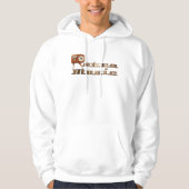 レトロ音楽ミニオン パーカ (正面)