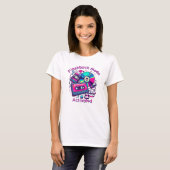 レトロ音楽好き  Tシャツ (正面フル)