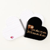 レトロ音楽 ノートブック (内部)