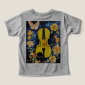 レトロ音楽Tシャツ – 音楽愛好家に最適 (デザイン裏面)