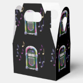 レトロ音符ジュケボックスの好意ボックス フェイバーボックス (オープン)