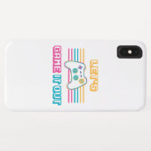 レトロ風でゲームを楽しもう Case-Mate iPhoneケース (裏面(横))