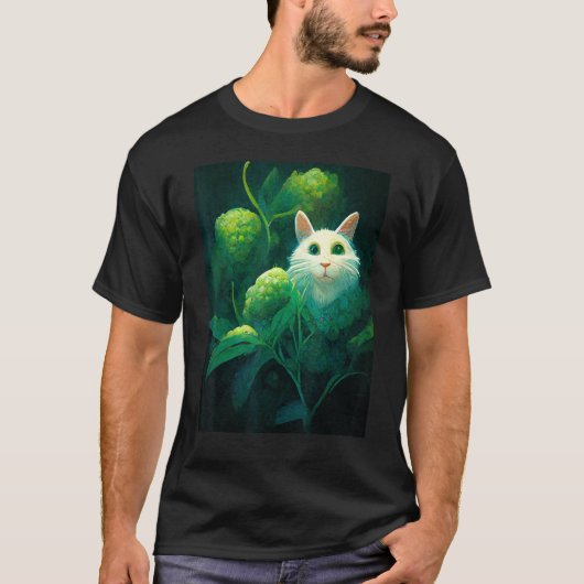 レトロ風の子猫たち 1 Tシャツ (正面)