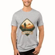 レトロ風力タービンマウンテンTシャツ - 70年代自然