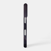 レトロ風輝く宇宙光線 iPhone 16ケース (右側面)