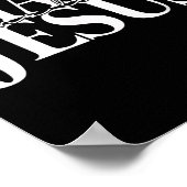 レトロ風 イエス・キリストを愛するママ キリスト教の母 ポスター (角)